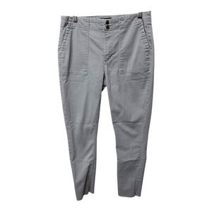 Tinsel Utility Pants Size 27 Gray High Rise Stretch Straight Leg Cargo Style